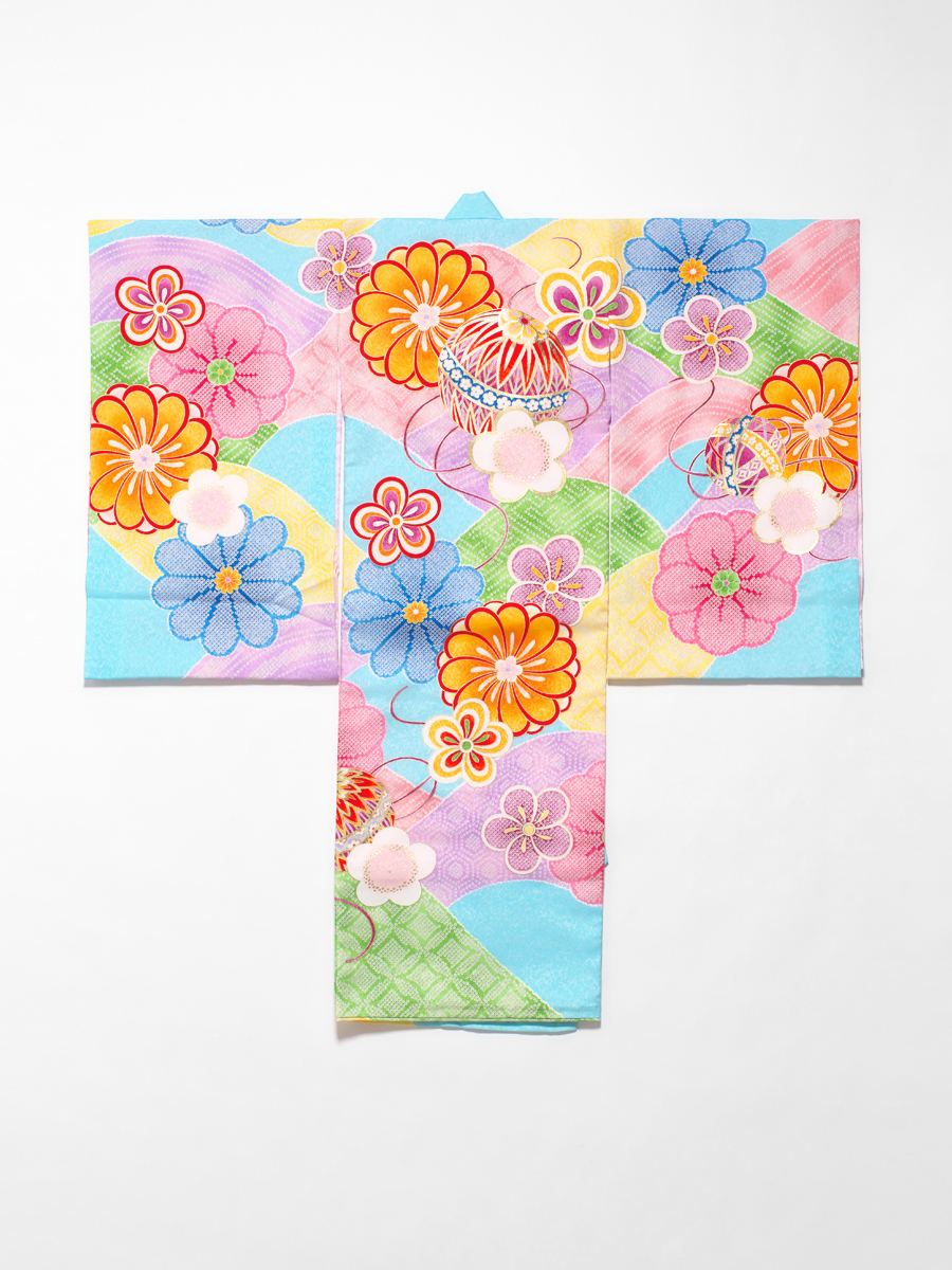 写真館品質の女の子お宮参り着物衣装【初着】