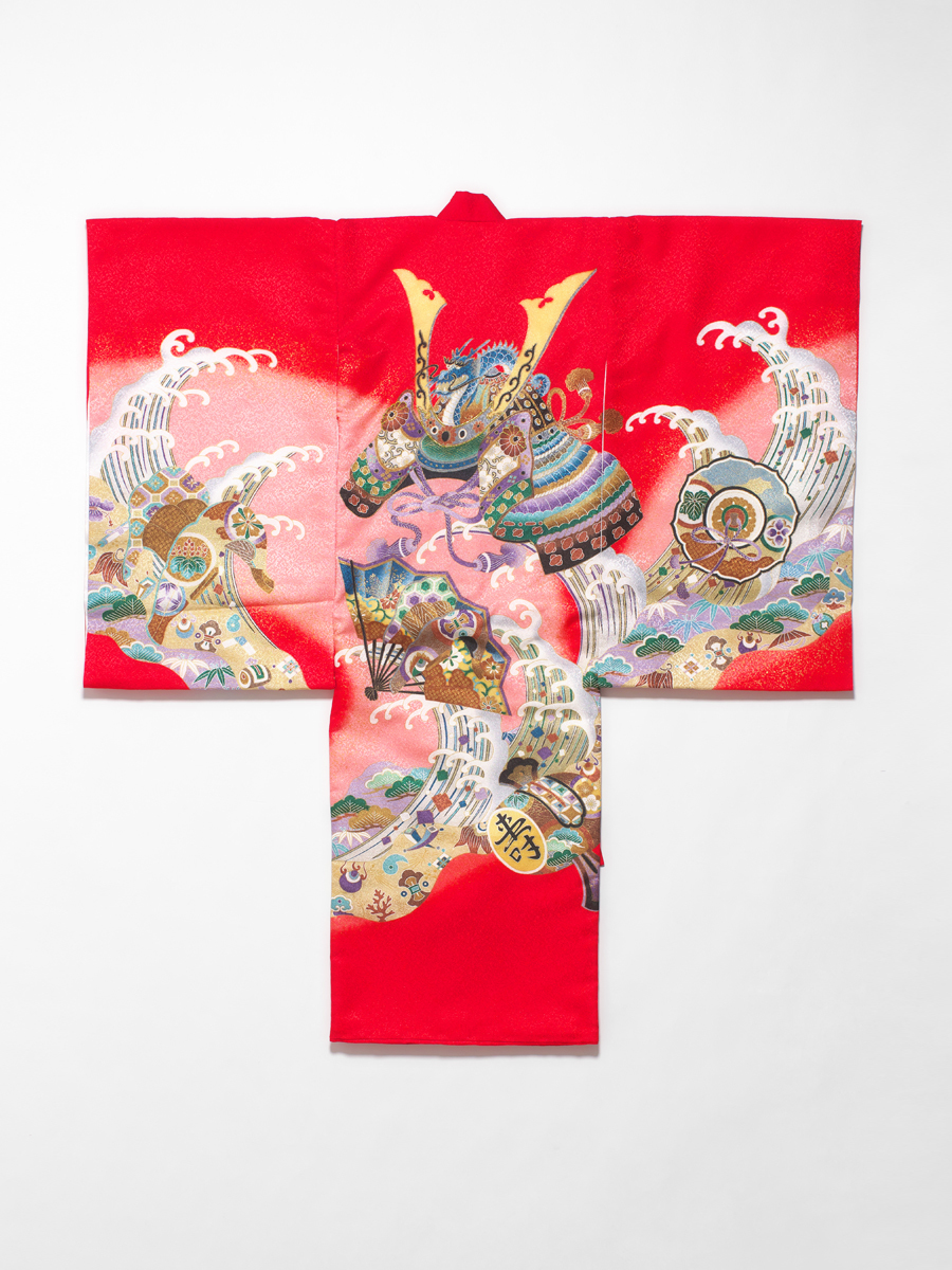 写真館撮影用男の子初着着物衣装