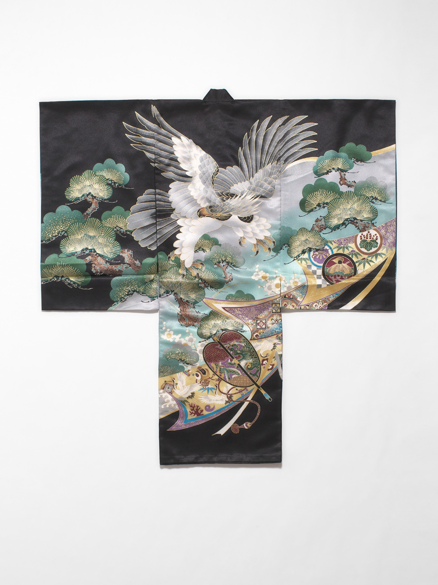 男の子お宮参り用着物衣装【初着・写真館撮影】