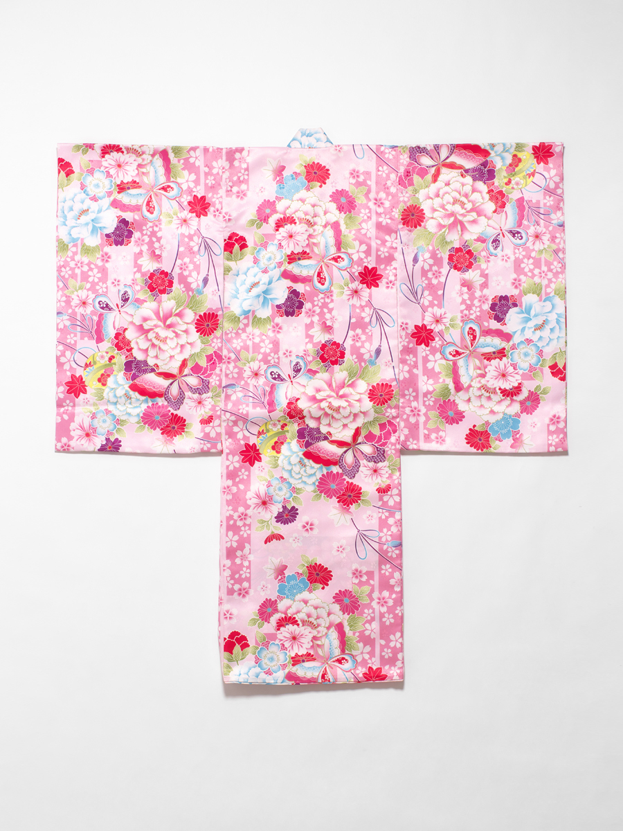 写真館お宮参り撮影―女の子着物衣装