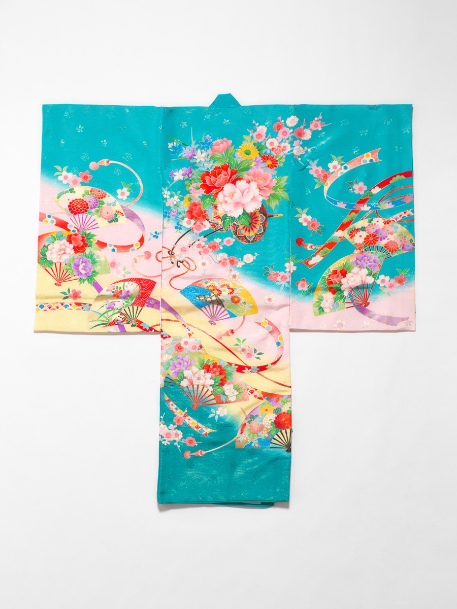 お宮参り用写真館撮影―女の子初着着物コーデ