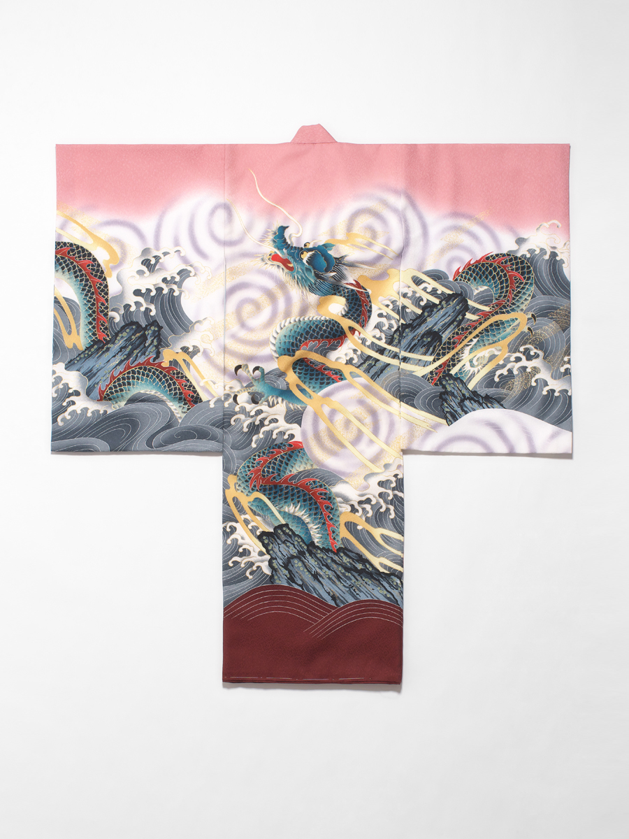 写真館お宮参り撮影―男の子用着物衣装セット