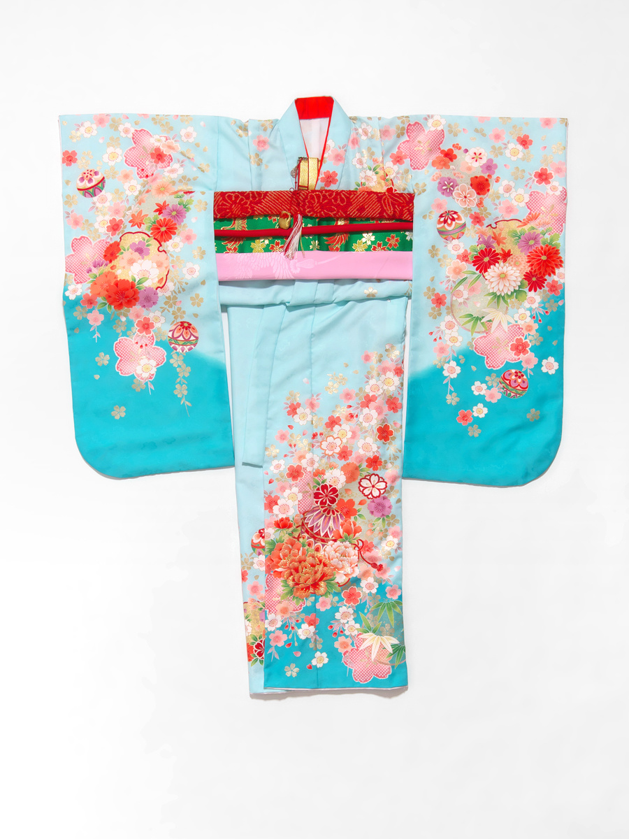 写真館による七五三7歳着物衣装【千葉市】