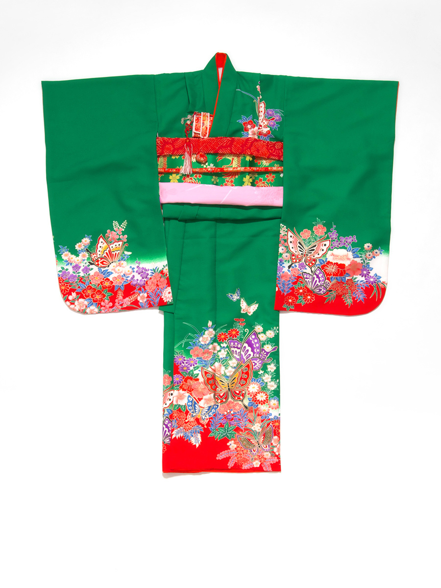 千葉市の写真館撮影向け七五三7歳着物衣装