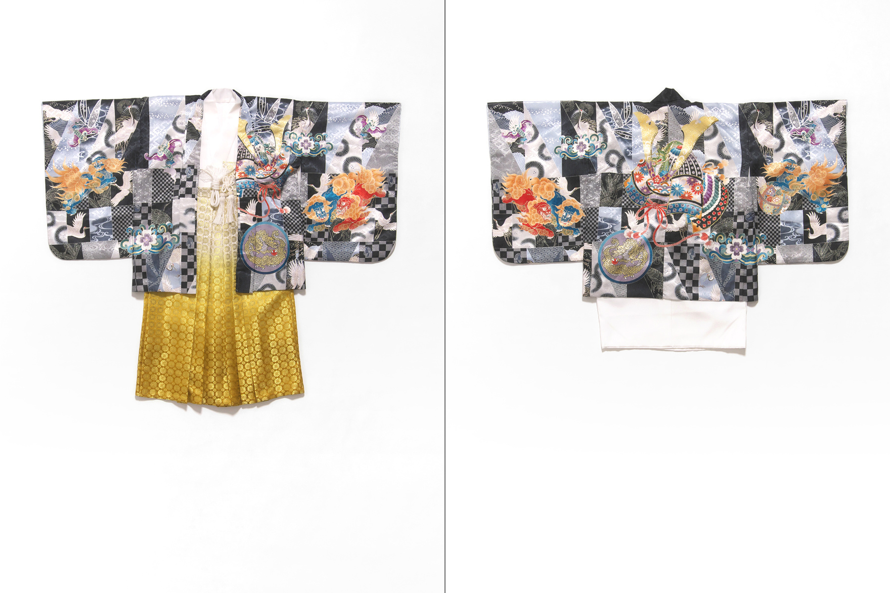 写真館撮影用七五三5歳向け着物衣装【千葉市】