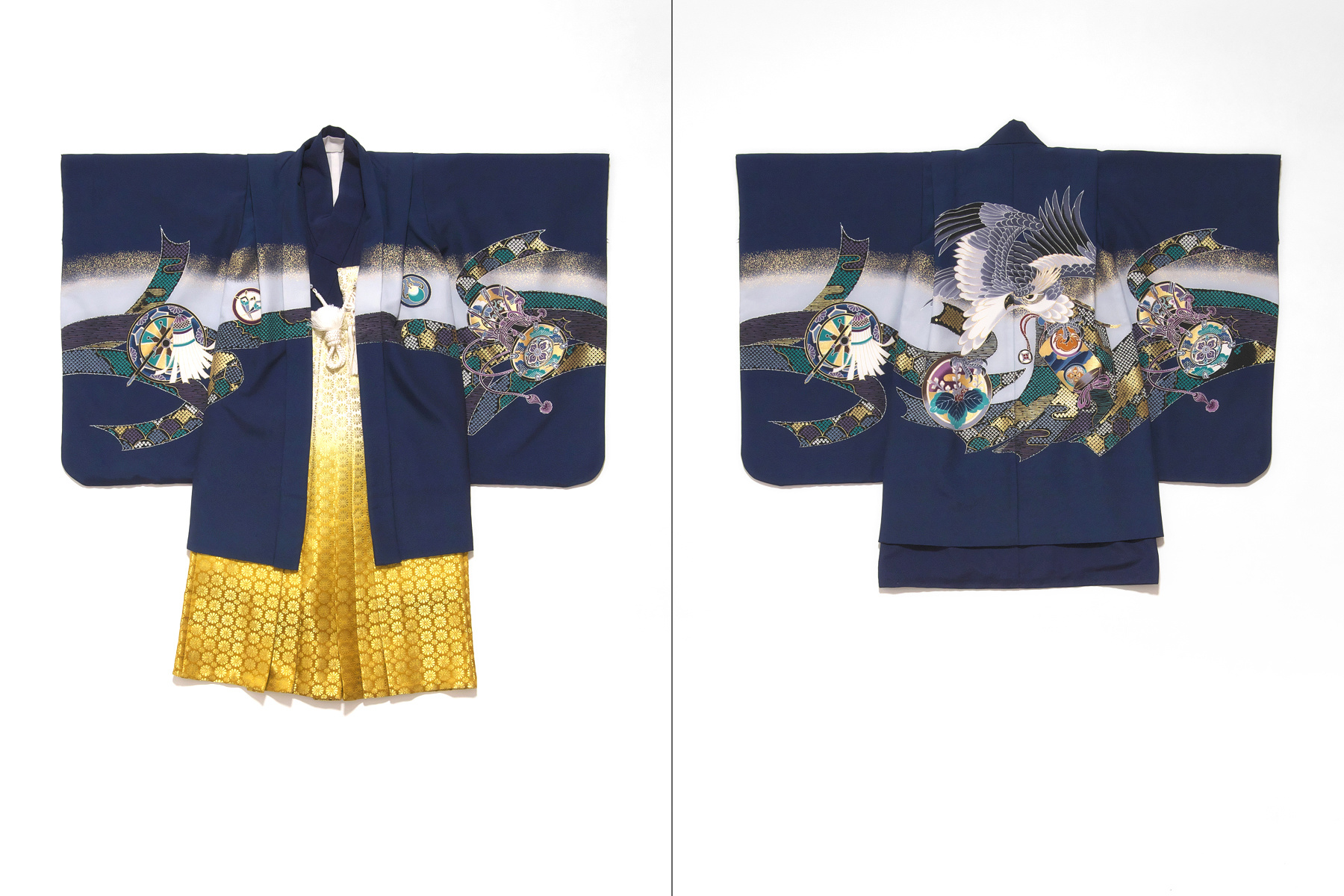 千葉市の写真館撮影向け七五三5歳着物衣装