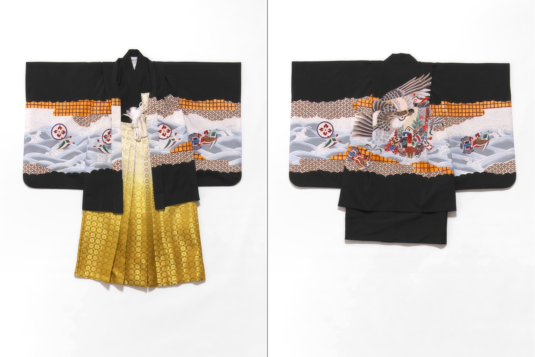 千葉市写真館で撮影する七五三5歳向け着物衣装